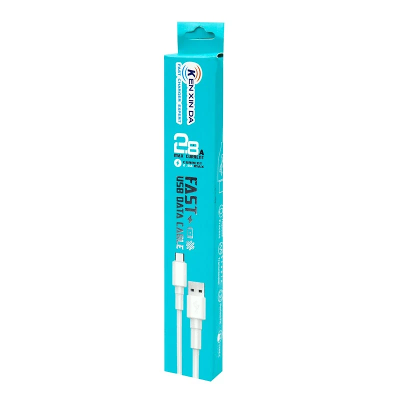 کابل میکرو یو اس بی فست شارژ Ken Xin Da 2.8A 1m
