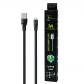 کابل میکرو یو اس بی فست شارژ Ken Xin Da M200 3A 1m