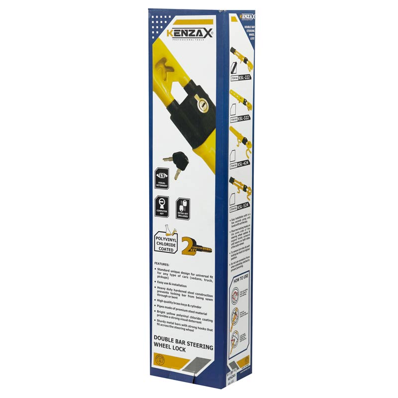 قفل فرمان خودرو Kenzax KSL-222