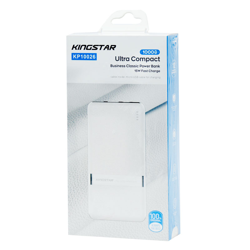 پاور بانک فست شارژ 10000 کینگ استار KingStar KP10026 15W