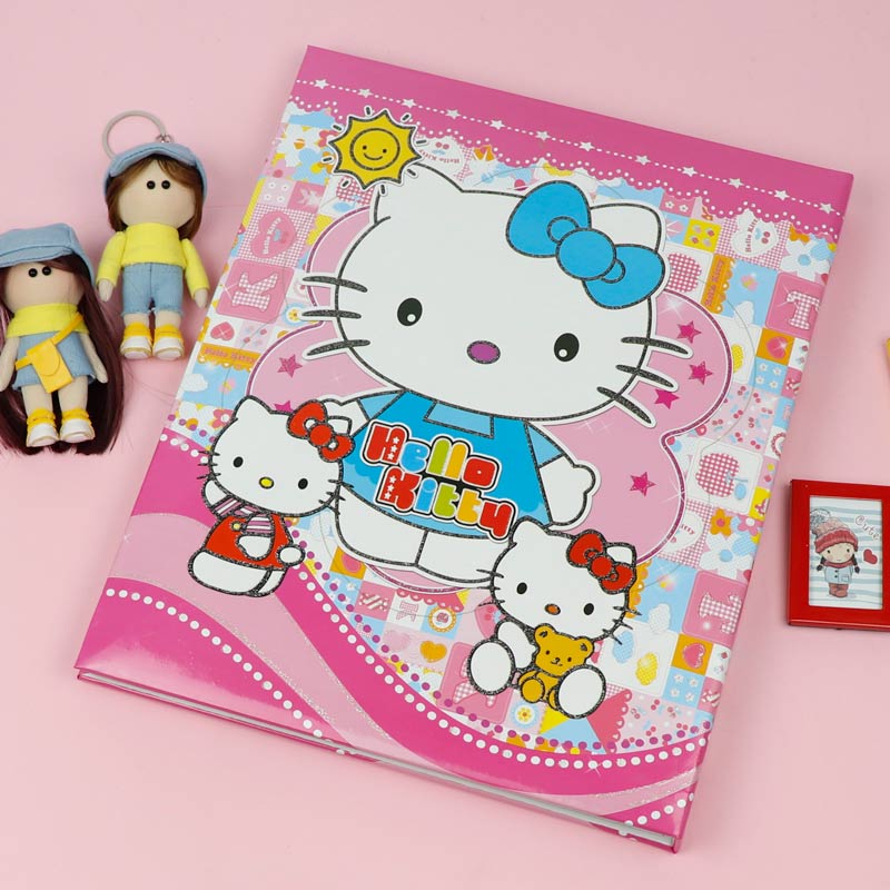 آلبوم عکس چسبی شجره کودک طرح KITTY