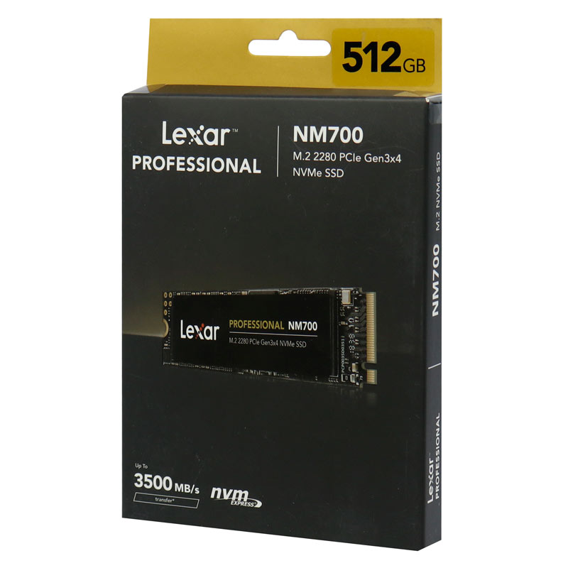 حافظه SSD لکسار Lexar Professional NM700 512GB M.2