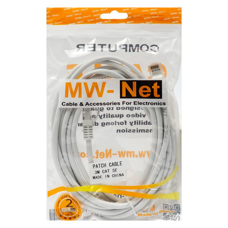 کابل شبکه MW-Net CAT5 3m