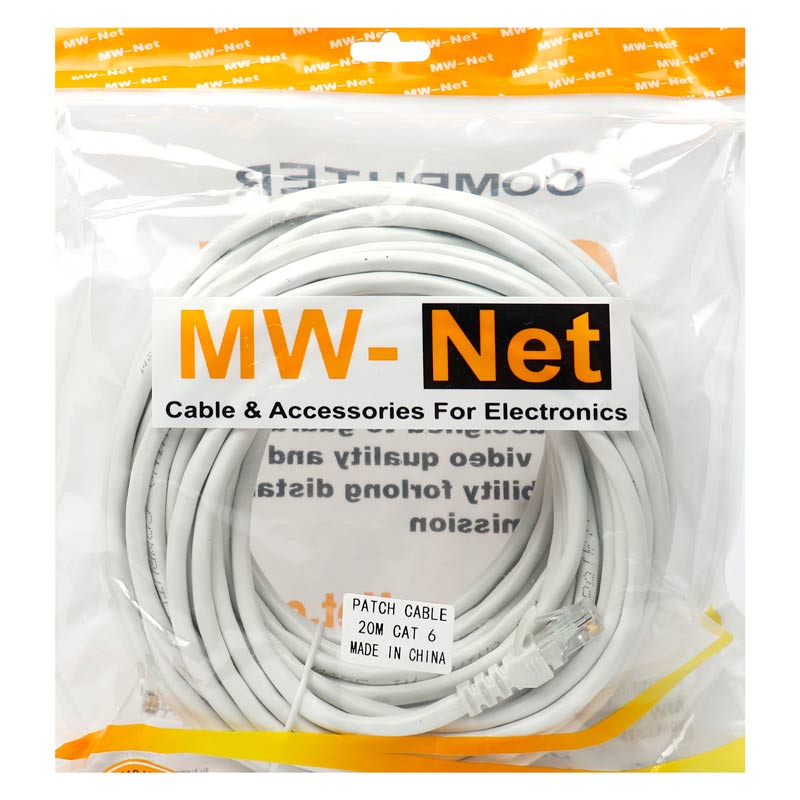 کابل شبکه MW-Net Cat6 20m