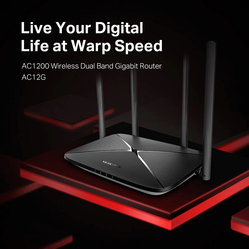 روتر بی سیم مرکوسیس AC12G