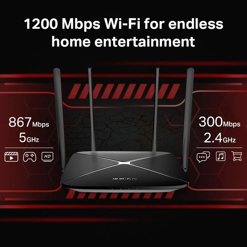 روتر بی سیم مرکوسیس AC12G