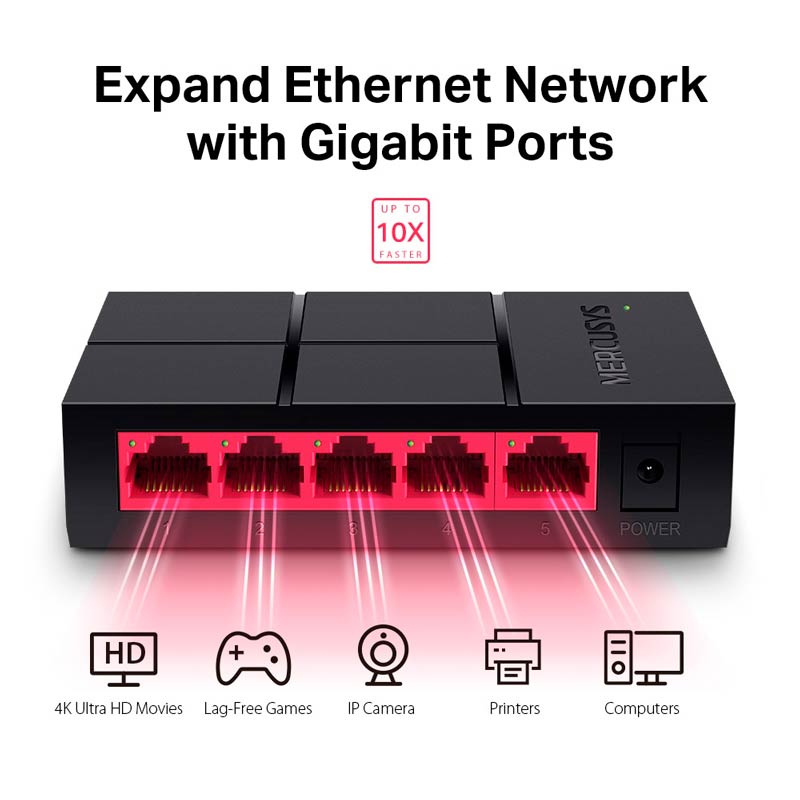 سوییچ Mercusys MS105G 5Port