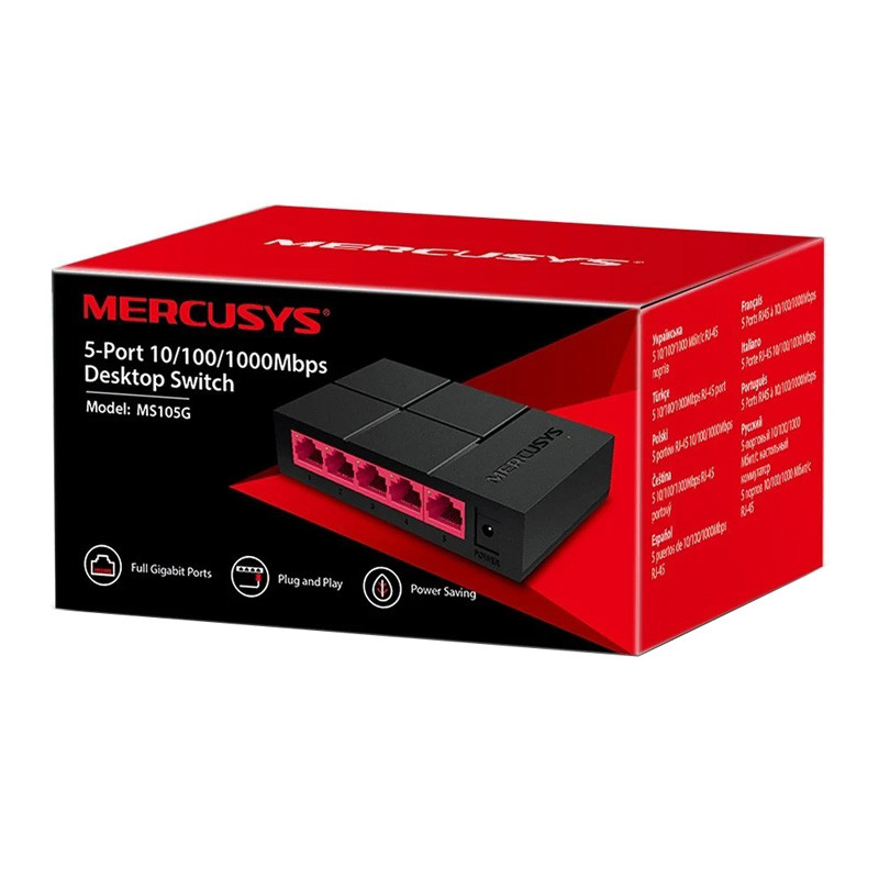 سوییچ Mercusys MS105G 5Port