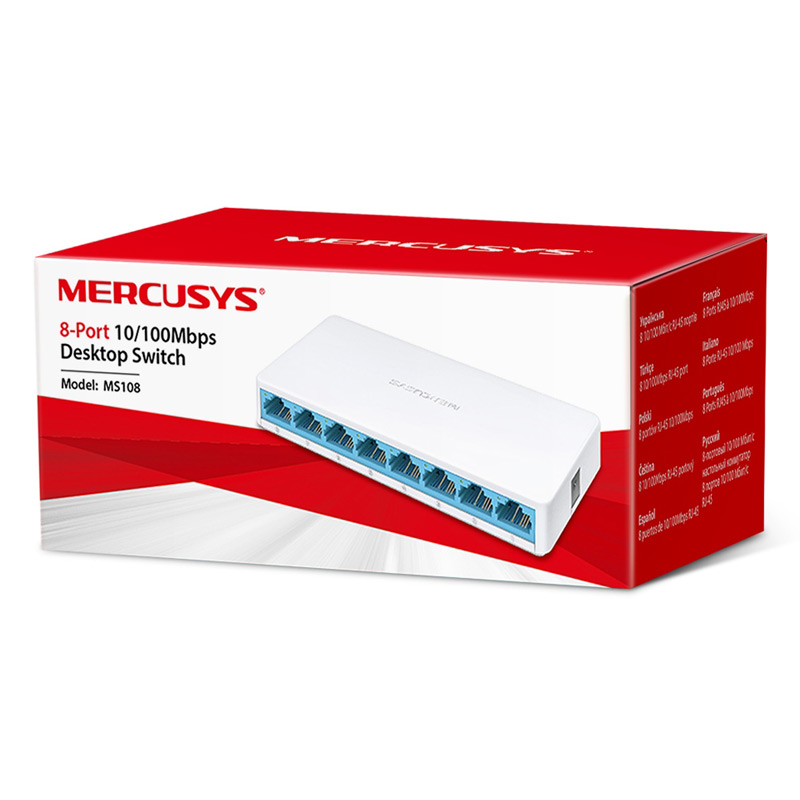 سوییچ Mercusys MS108 8Port