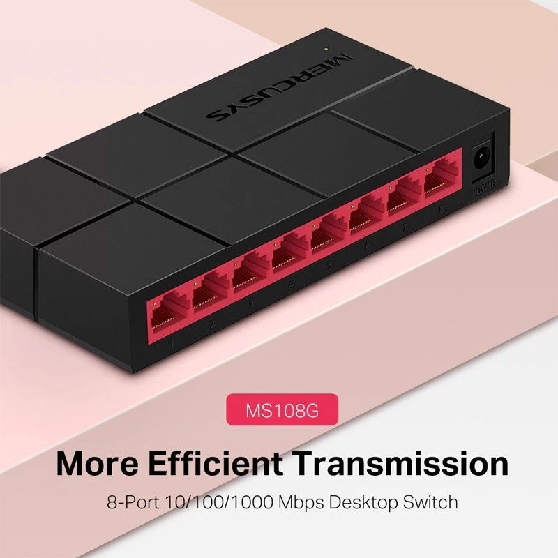 سوییچ Mercusys MS108G 8Port