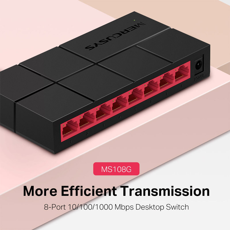 سوییچ Mercusys MS108G 8Port