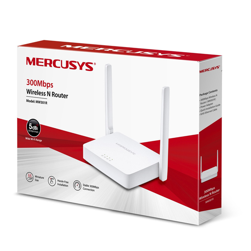 روتر 2 آنتن Mercusys MW301R