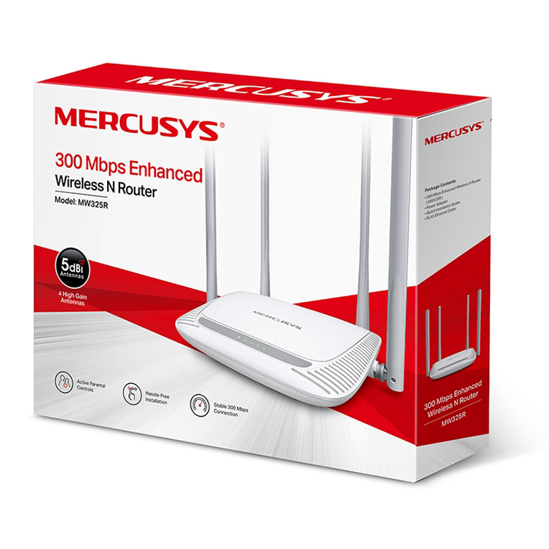 روتر 4 آنتن Mercusys MW325R