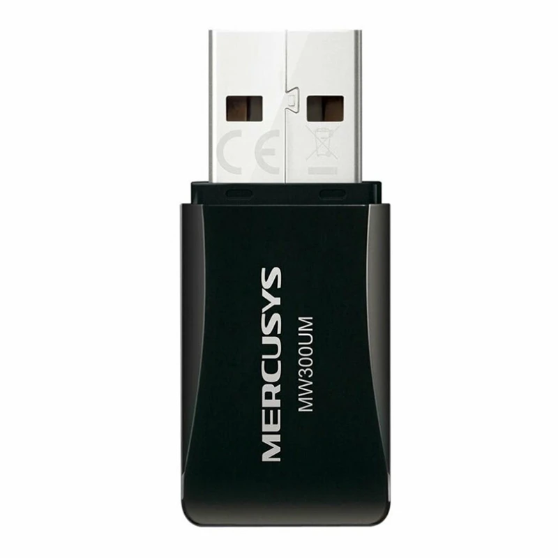 کارت شبکه بی سیم Mercusys N300 MW300UM 300Mbps