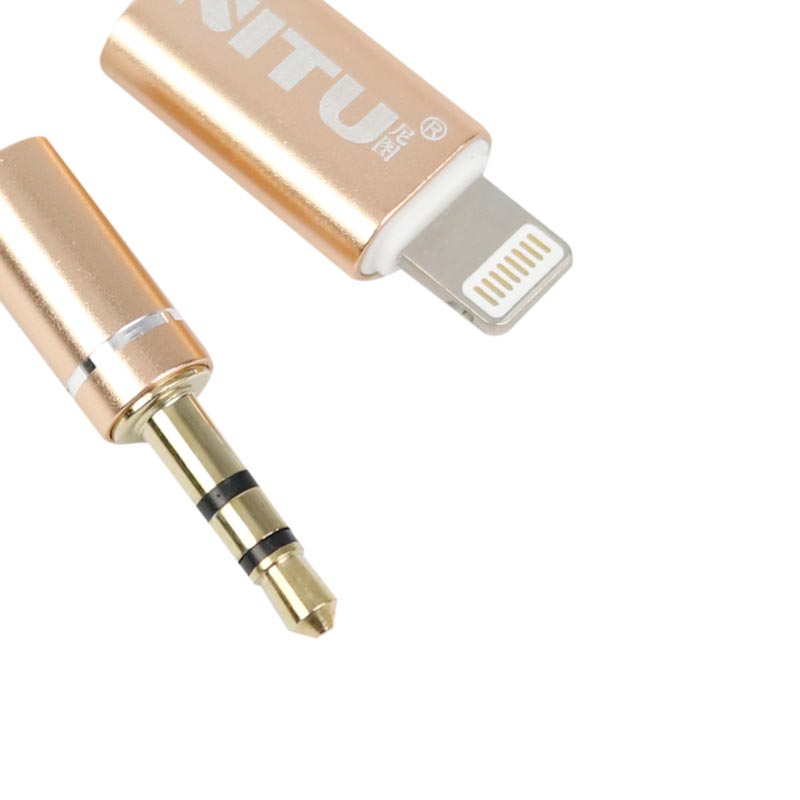 کابل Nitu NT-AUX010 1m Lightning To AUX