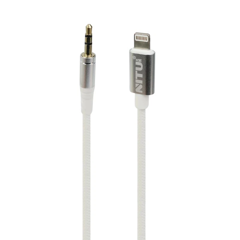 کابل Lightning به AUX نیتو NT-AUX010 طول 1 متر