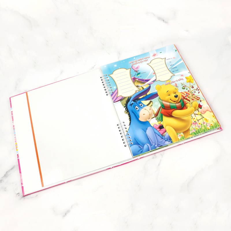 آلبوم عکس چسبی شجره کودک طرح POOH