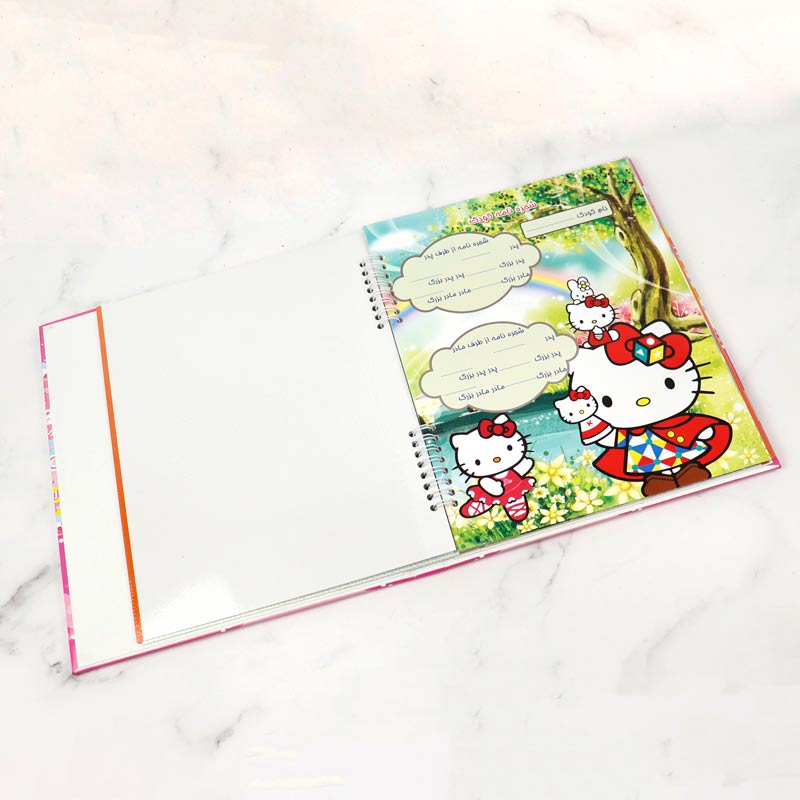 آلبوم عکس چسبی شجره کودک طرح POOH