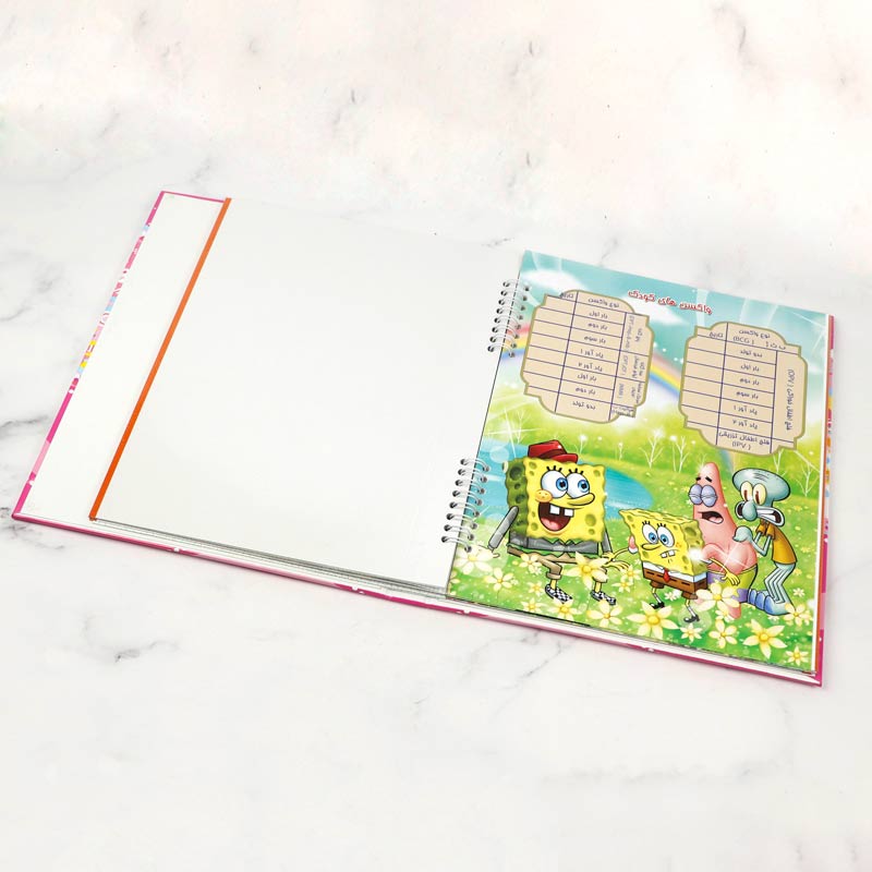 آلبوم عکس چسبی شجره کودک طرح POOH