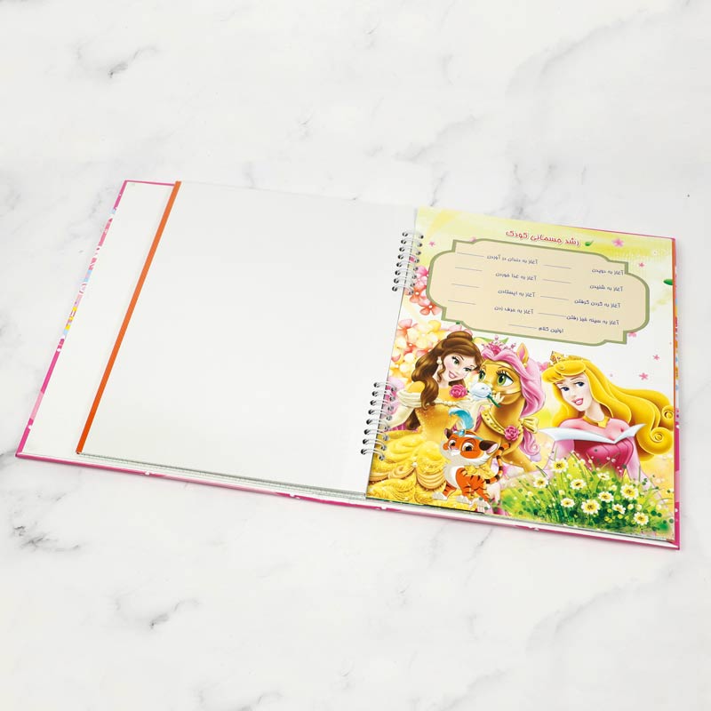 آلبوم عکس چسبی شجره کودک طرح POOH