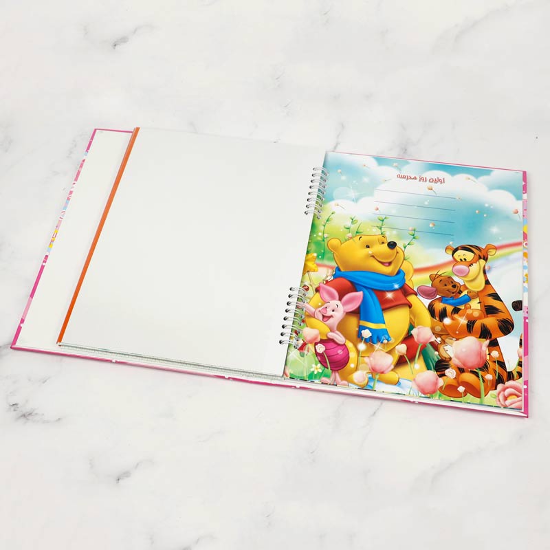 آلبوم عکس چسبی شجره کودک طرح POOH