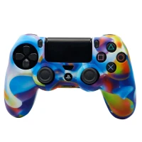 روکش دسته بازی PS4 طرح رنگی سه بعدی