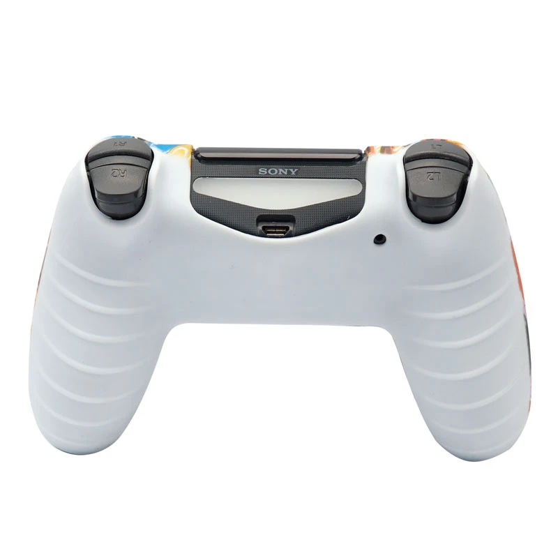 روکش دسته بازی PS4 طرح فانتزی زمینه نارنجی