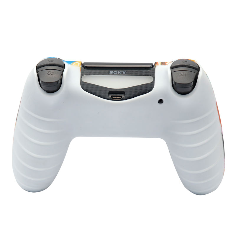 روکش دسته بازی PS4 طرح فانتزی زمینه نارنجی