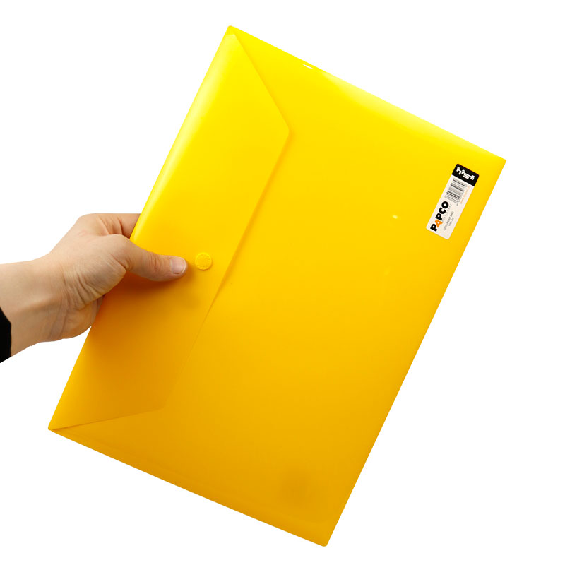 پوشه دکمه دار مات پاپکو Papco 105-M A4