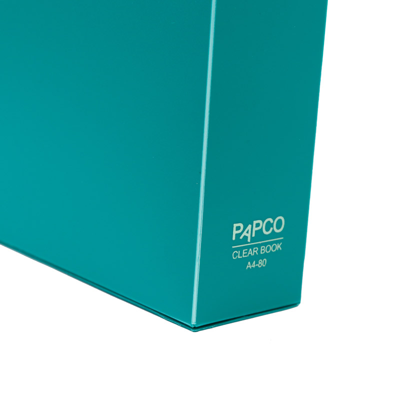 کلیر بوک 80 برگ قاب دار شفاف پاپکو Papco A4-80 A4