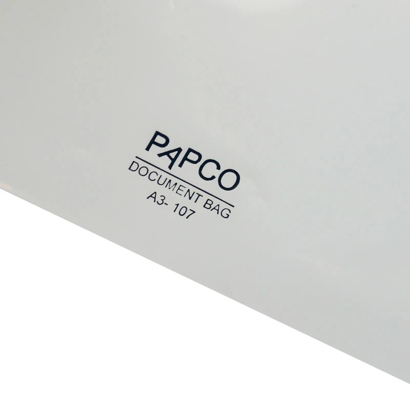 پوشه دکمه دار شفاف پاپکو Papco A3-107T A3