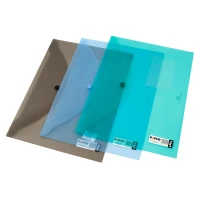 پوشه دکمه دار شفاف پاپکو Papco A4-116B A4