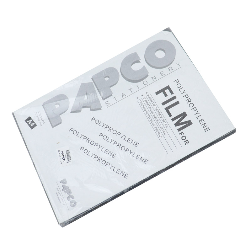 کاور طلقی صحافی پاپکو Papco A4 بسته 100 عددی
