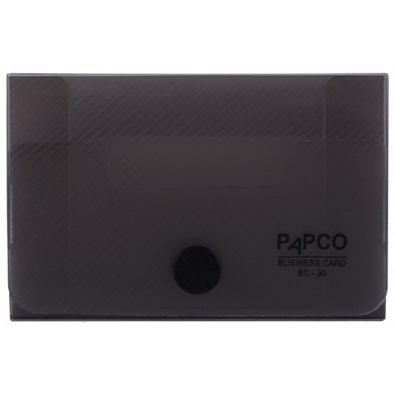 پاکت کارت ویزیت دکمه دار شفاف پاپکو Papco BC-30