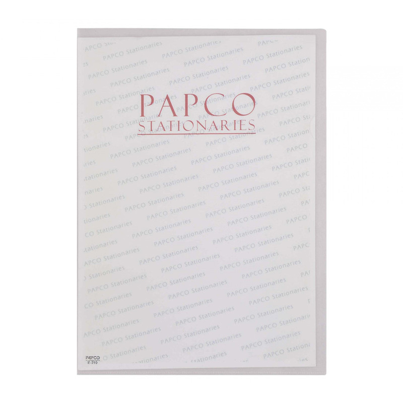 پوشه سمیناری شفاف پاپکو Papco E 310 A4 بسته 6 عددی