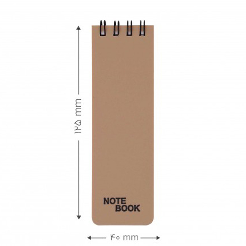 دفترچه یادداشت 100 برگ پاپکو Papco NB-639 بالا بازشو