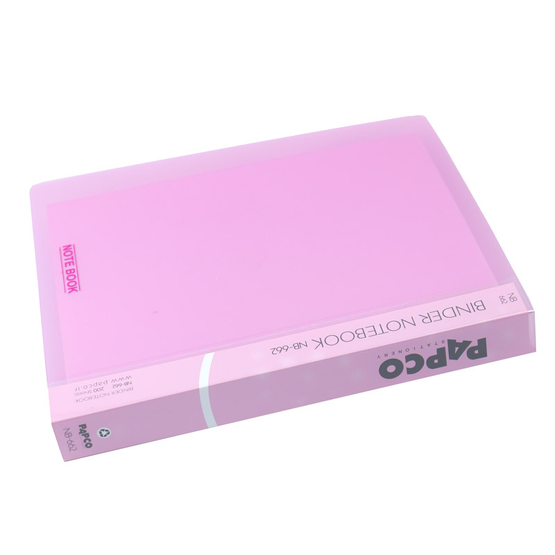 دفتر کلاسوری 200 برگ شفاف پاپکو Papco NB-662