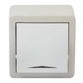 کلید تک پل روکار پارت الکتریک Part Electric Shahab PE4045