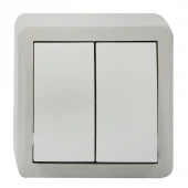 کلید دو پل روکار پارت الکتریک Part Electric Shahab PE4046
