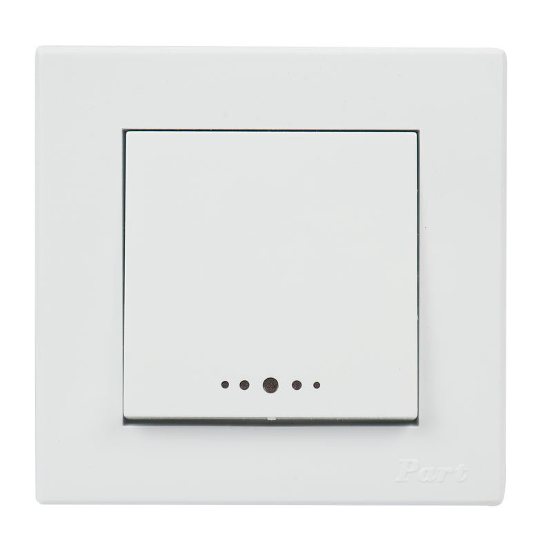 کلید تک پل توکار پارت الکتریک Part Electric Tabesh PE5165