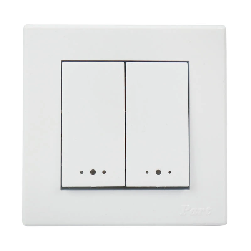 کلید دو پل توکار پارت الکتریک Part Electric Tabesh PE5167