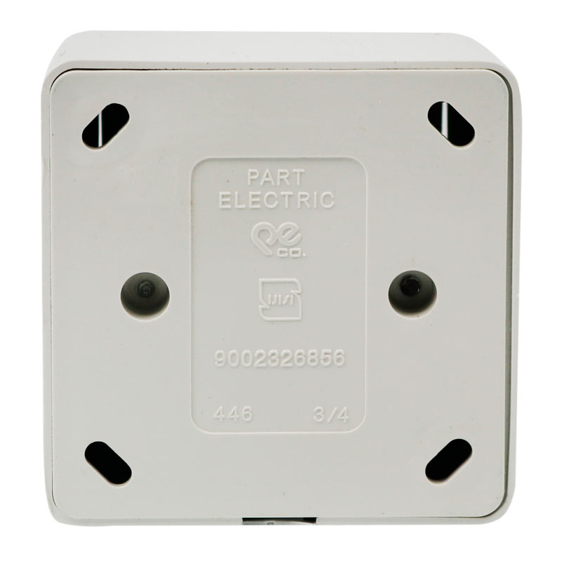 پریز روکار بدون ارت پارت الکتریک Part Electric PE4043