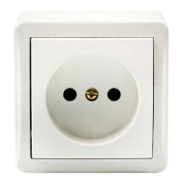 پریز روکار بدون ارت پارت الکتریک Part Electric PE4043