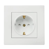 پریز محافظ دار توکار پارت الکتریک Part Electric Tabesh PE5157 ارت دار