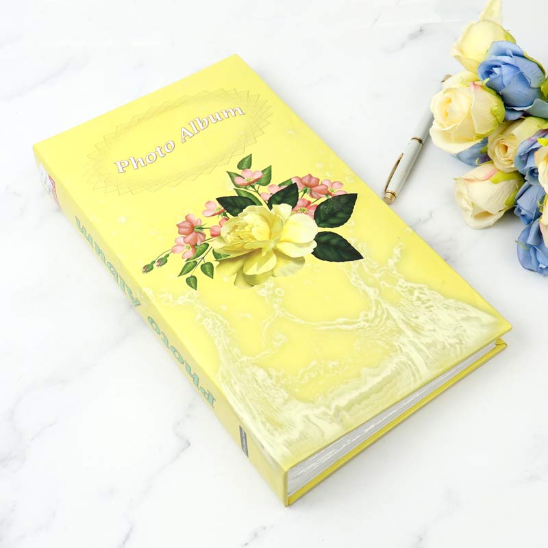 آلبوم عکس سلفونی 288 عددی طرح گلدار 15*10 سانتی متر
