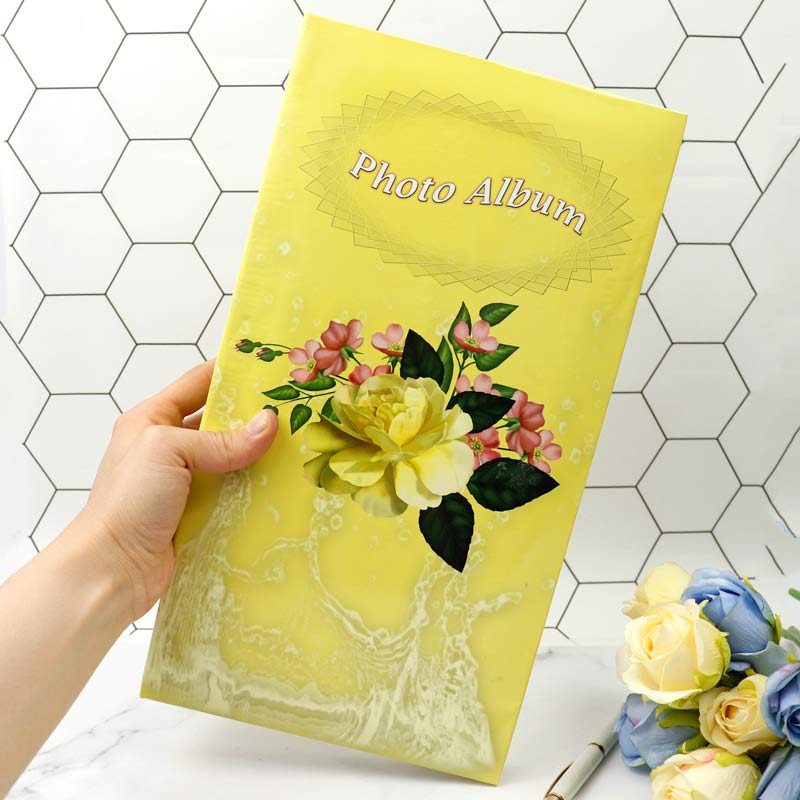 آلبوم عکس سلفونی 288 عددی طرح گلدار 15*10 سانتی متر