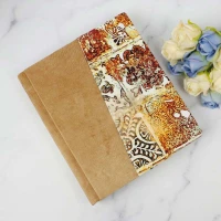 آلبوم عکس طرح سنتی خاکی 16*21 سانتی متر