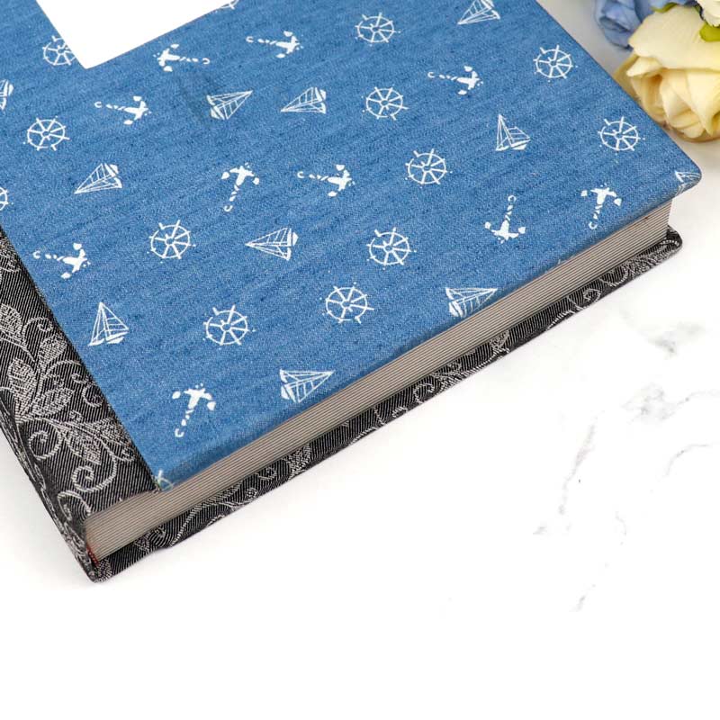 آلبوم عکس فریم پارچه ای طرح دار کد 5 16*21 سانتی متر