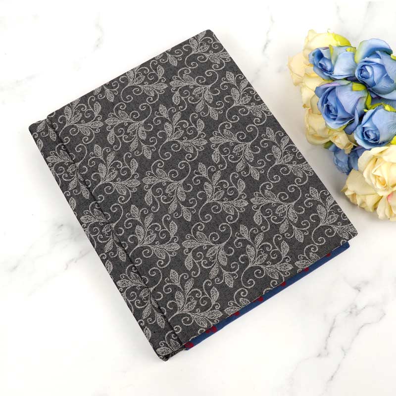 آلبوم عکس فریم پارچه ای طرح دار کد 6 16*21 سانتی متر
