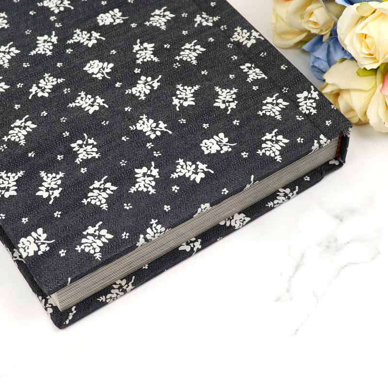 آلبوم عکس فریم پارچه ای طرح دار کد 8 16*21 سانتی متر